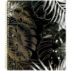 Cahier spirale feuilles tropicales
