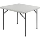 Table pliante ultra-lite carrée 36 x 36 po.