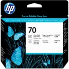 TÊte imp.+hp70 noir & gris pale