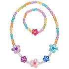 Ensemble collier et bracelet ''blooming beards''