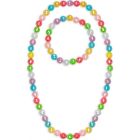 Ensemble collier et bracelet ''colour me rainbow''