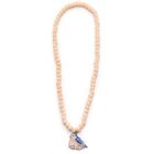 Collier merle bleu de printemps