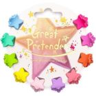 Mini pinces à cheveux '' rainbow star'' (10)