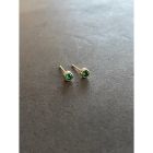 Boucles d'oreilles sweet love - Émeraude - doré