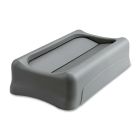 Couvercle pour poubelle slim jim® couvercle rabattable gris