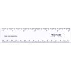 Règle transparente flexible 15 cm métrique/ 6"