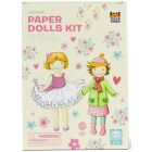 Ensemble de poupées en papier - vintage