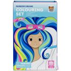 Coffret de coloriage 3d - rêves arc-en-ciel