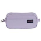 Étui à crayon double zip jansport (lilas)