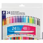 Stylos de couleur double à double extrémité staedtler