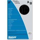 Lettres et chiffres en vinyle geosign lettres noires majuscules 75 mm (3”)