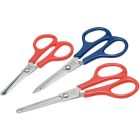 Ciseaux scolaires bouts semi-pointus, 6" bleu