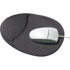 Tapis de souris avec repose-poignet super-gel gris