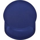Tapis de souris avec repose-poignet super-gel bleu