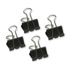 Pince-notes repliables boîte de 12 1 po (cap. 1/2 po)