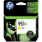 Cartouche jet d'encre à haut rendement hp 951xl jaune