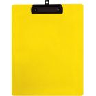 Planchette à pince jaune