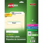 Étiquettes de classement trueblock™ paquet de 600, 20 feuilles. vert