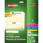 Étiquettes de classement trueblock™ paquet de 600, 20 feuilles. jaune