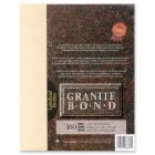 Papier granite bond paquet de 100 ivoire