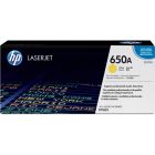 Cartouche de toner hp 650a jaune