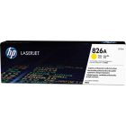 Cartouche de toner hp 826a jaune