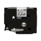 Ruban d'impression p-touch tze 36 mm noir sur clair