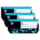 Cartouches jet d'encre hp 91 noir mat