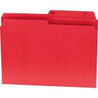 Chemises couleurs réversibles format lettre rouge