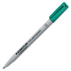 Marqueur soluble à l'eau lumocolor® pointe super fine, 0,4 mm. vert