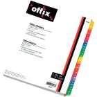 Intercalaires à code couleur offix® 1-31