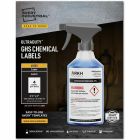 Étiquettes sgh pour produits chimiques ultraduty™ 3-1/2 x 5” (200)