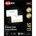 Cartes professionnelles paquet de 2500 blanc