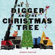 The digger and the christmas tree