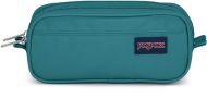 Étui à crayon double zip jansport (émeraude) noir