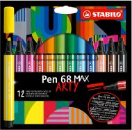 Ensemble de 12 crayons feutre stalbilo