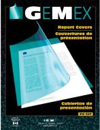 Couverture de présentation en vinyle lettre, boite de 100.