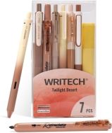 Ensemble d'écriture (7) - twilight desert (brun)