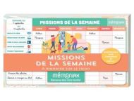 Missions de la semaine à aimanter sur le frigo
