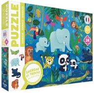 Puzzle cherche et trouve des tout-petits